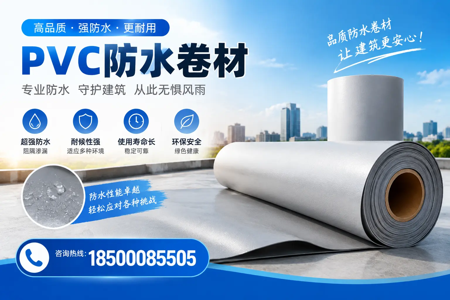 如何选择高质量的PVC防水卷材？襄阳消费者必看指南